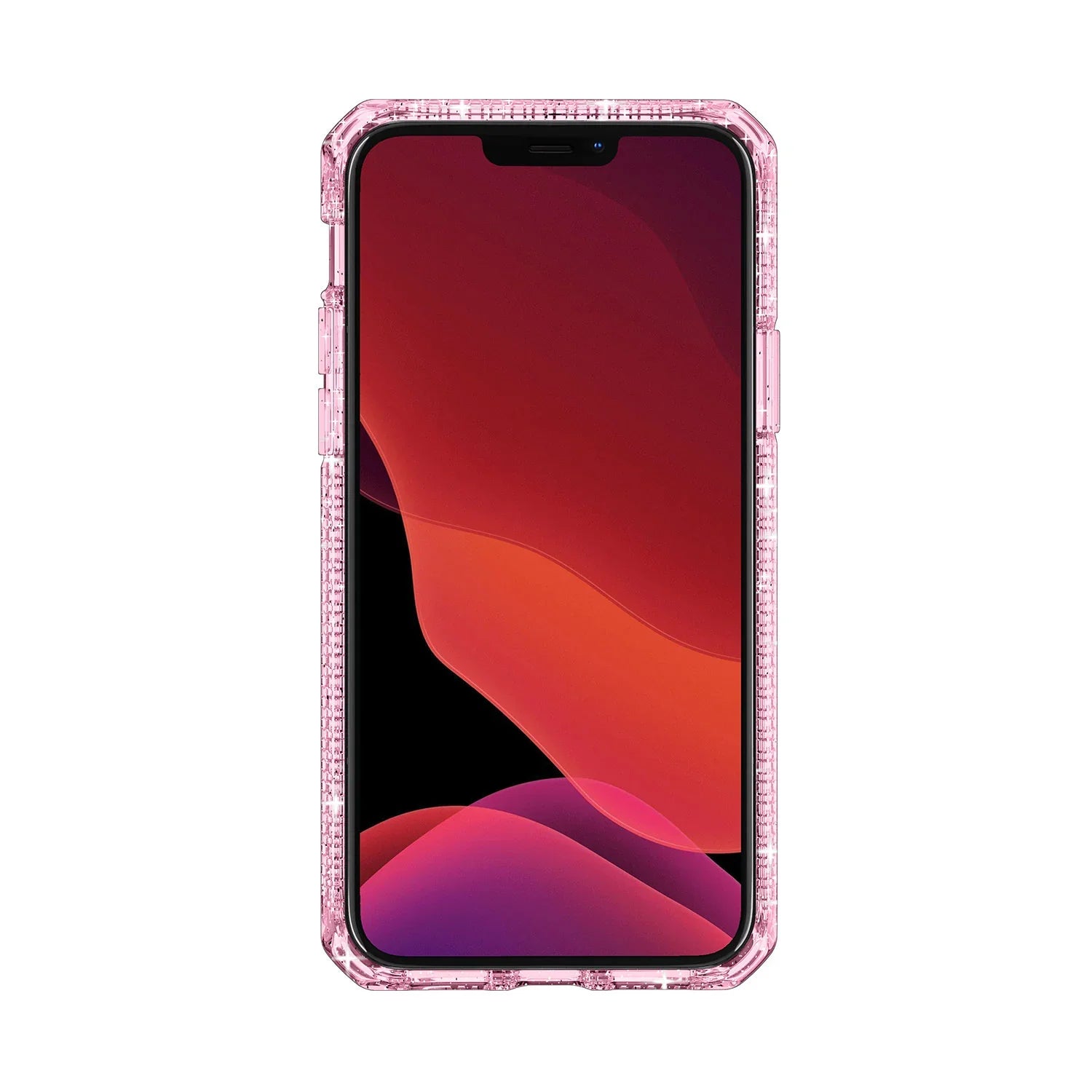 Itskins Hybrid Spark iPhone 12 Pro Max Case - Pink - Tashqila Itskins Hybrid Spark iPhone 12 Pro Max Case - Pink - Tashqila
